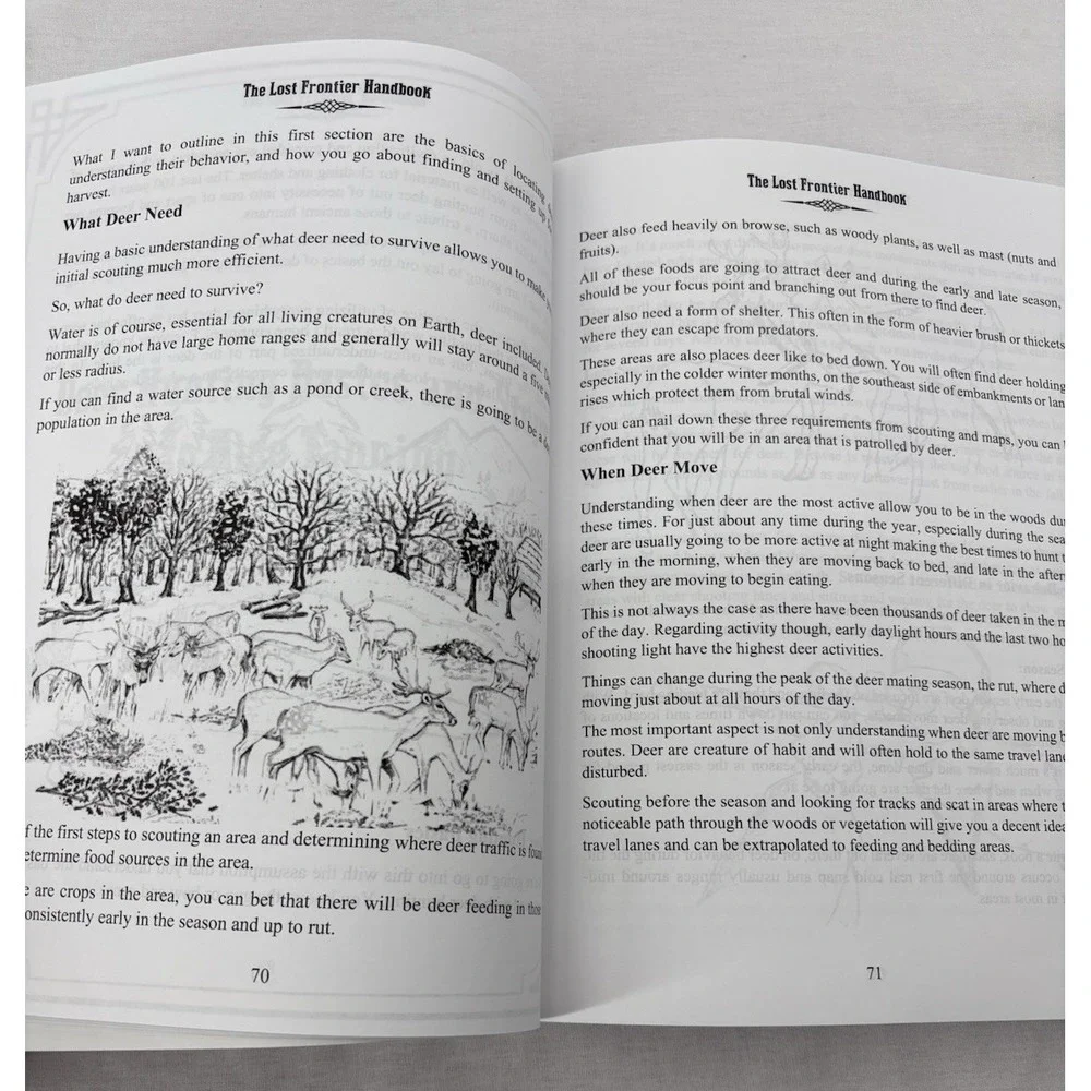 The Lost‎ Frontier Handbook Suzanne Sherman Out Of Print Survival Prepper RARE